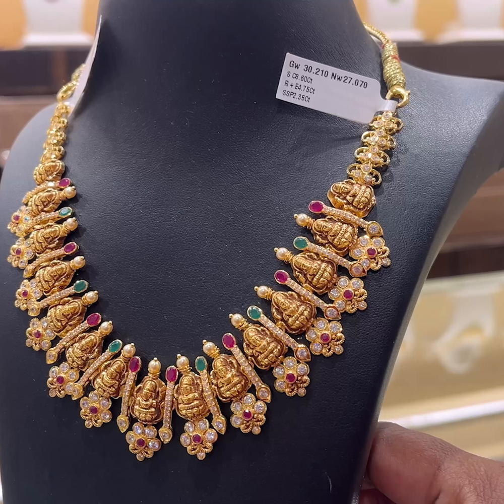 CHANDANA Brothers 27.07gms NECKLACE 22K Yellow Gold