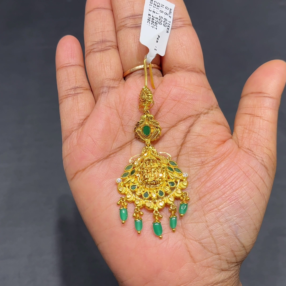 RS BROTHERS 5.509gms Papitabilla 22K Yellow Gold