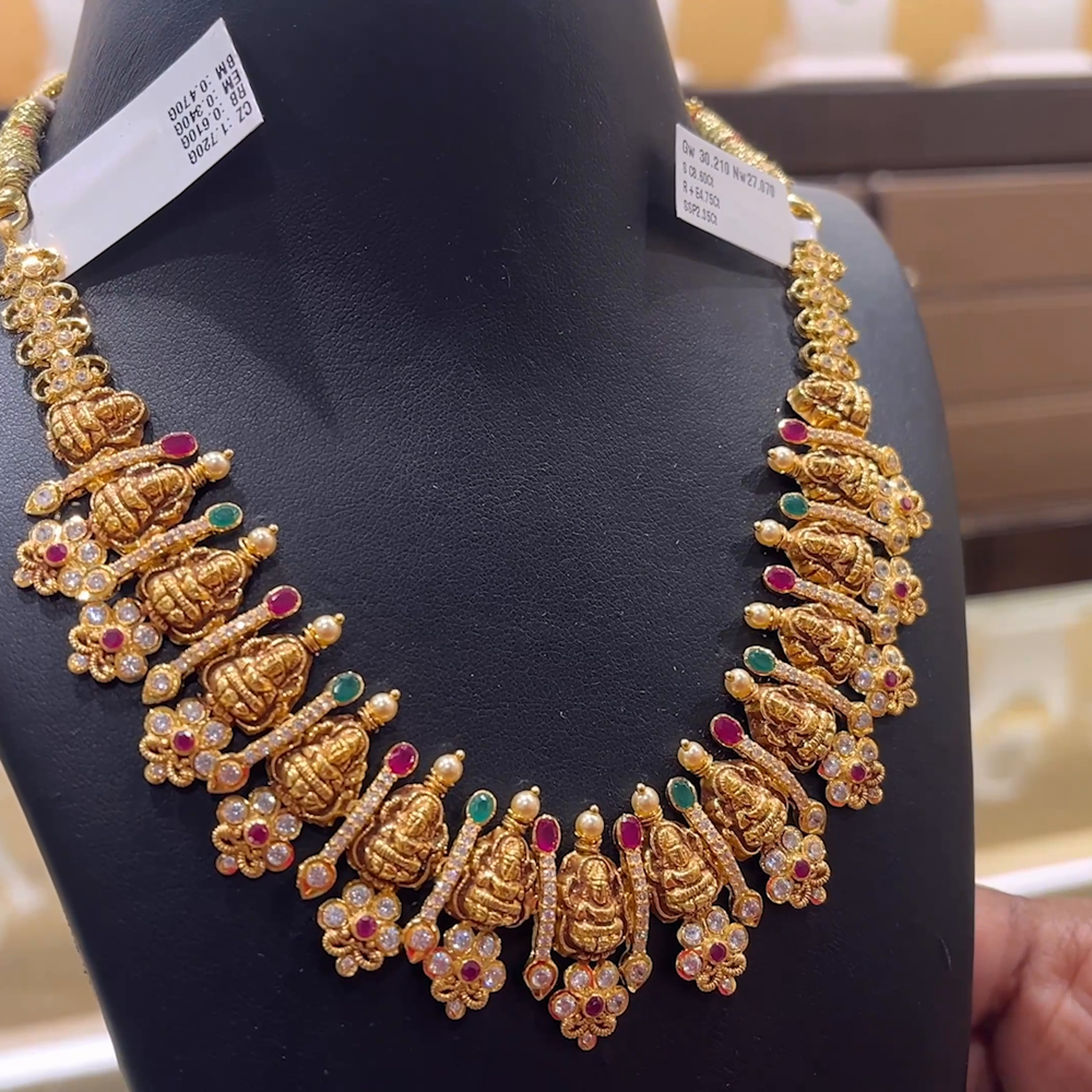 CHANDANA Brothers 27.07gms NECKLACE 22K Yellow Gold