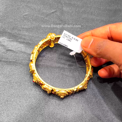 Anu Jewellers 19.866gms BANGLES 22K Yellow Gold
