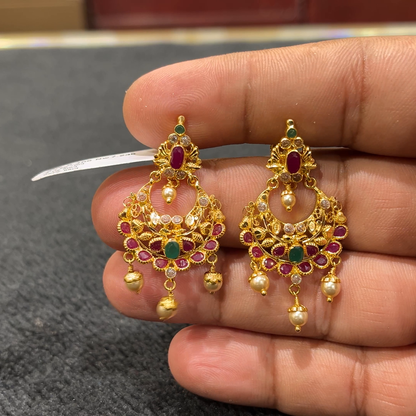 CHANDANA Brothers 7.235gms EARRINGS 22K Yellow Gold