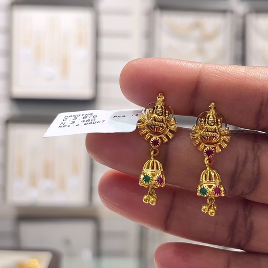 [make to order] 3.46gms EARRINGS 22K