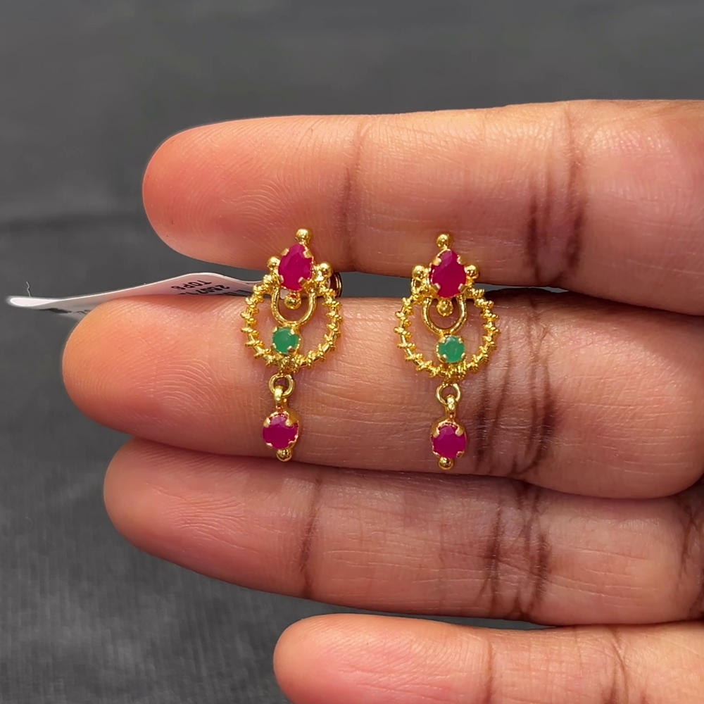 [make to order] 2.666gms EARRINGS 22K