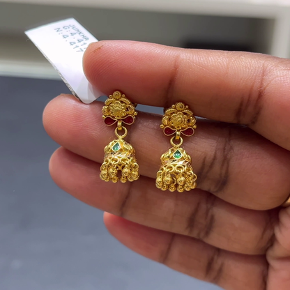 [make to order] 4.417gms EARRINGS 22K