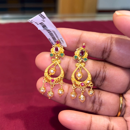 Anu Jewellers 5.91gms EARRINGS 22K Yellow Gold