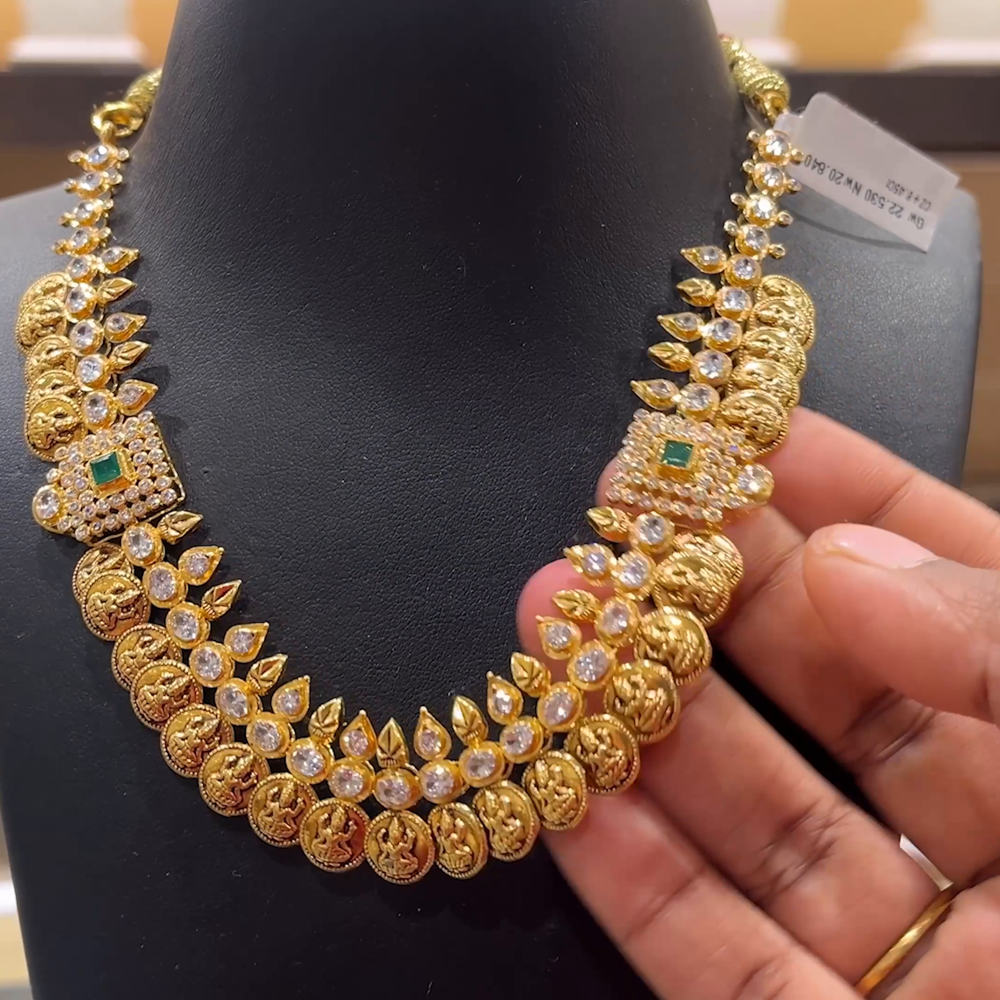 CHANDANA Brothers 20.84gms NECKLACE 22K Yellow Gold