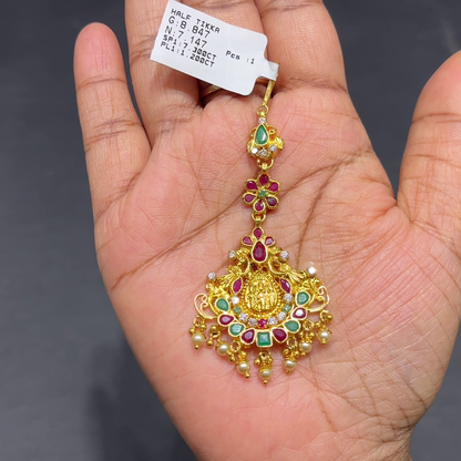 RS BROTHERS 7.147gms Papitabilla 22K Yellow Gold