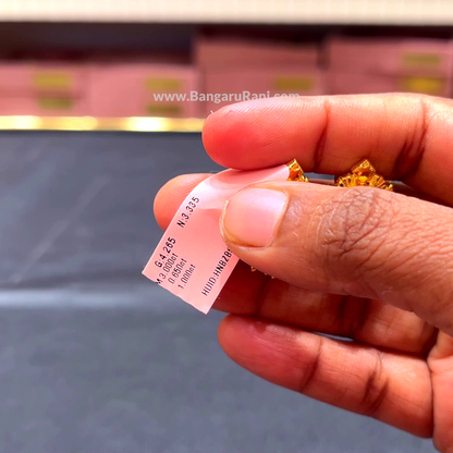 [make to order] 3.335gms EARRINGS 22K