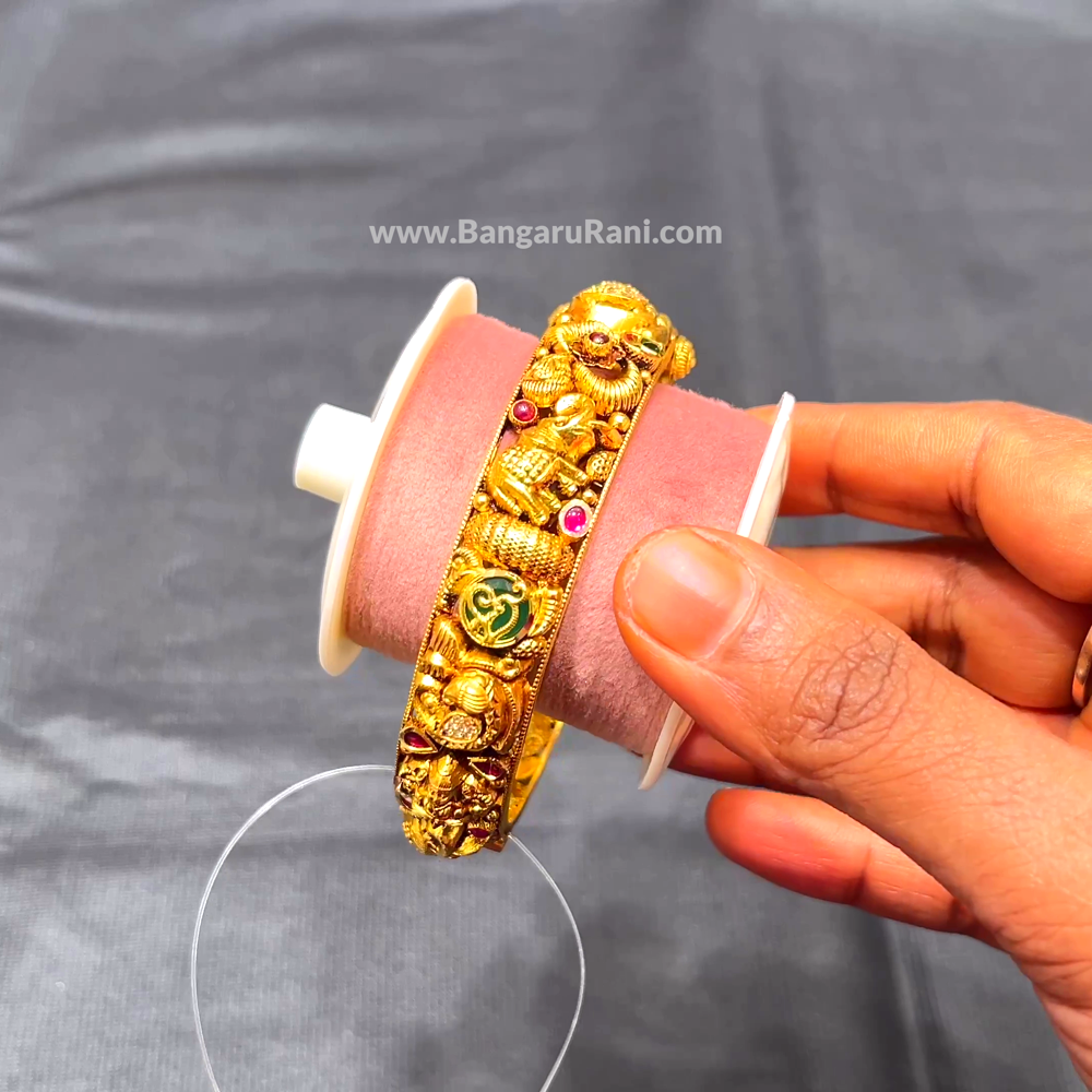 Anu Jewellers 21.058gms BANGLES 22K Yellow Gold