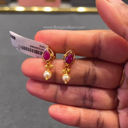 [make to order] 2.3gms EARRINGS 22K