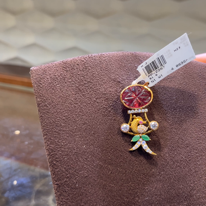 SRI RAM 4.863gms Pendent 22K Nakshi