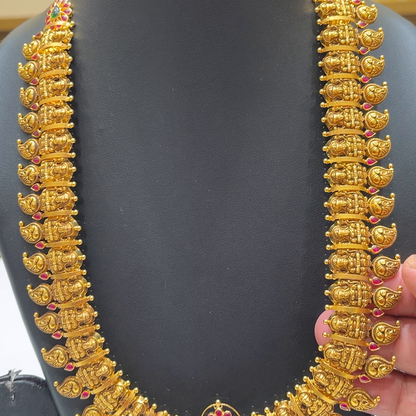 MUKUNDA JEWELLERS 60.655gms HARAMS 22K Yellow Gold