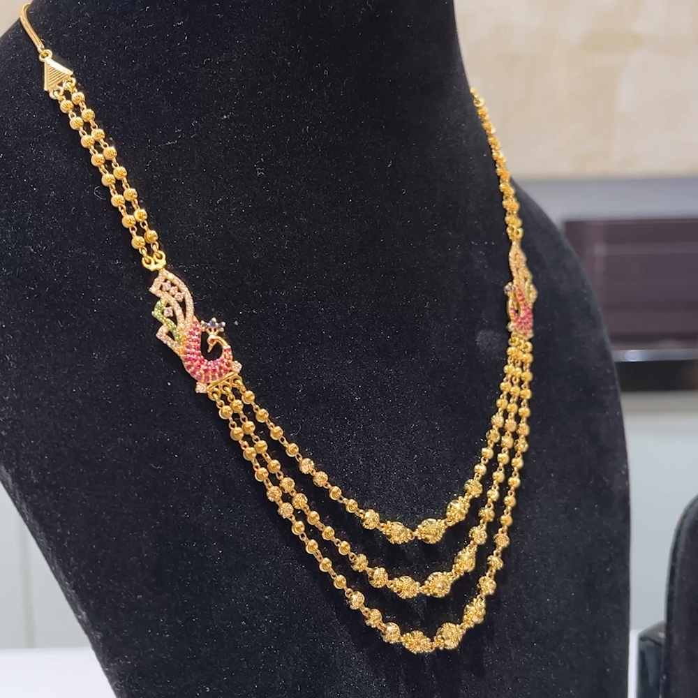 MUKUNDA JEWELLERS 23.101gms CHAINS 22K Yellow Gold