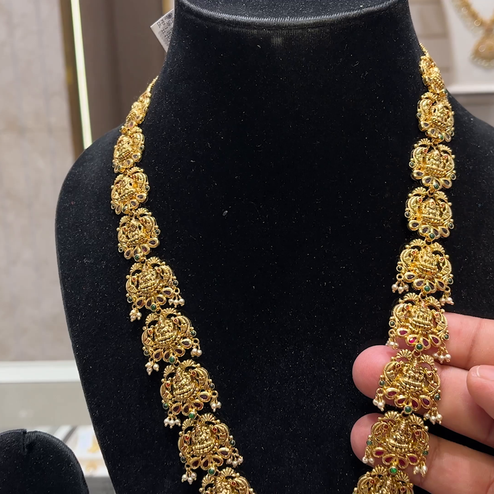 SOUTH INDIA 59.698gms HARAMS 22K Yellow Gold