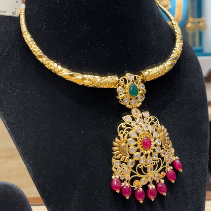 Chennai Shopping Mall 19.71gms NECKLACE 22K Yellow Gold