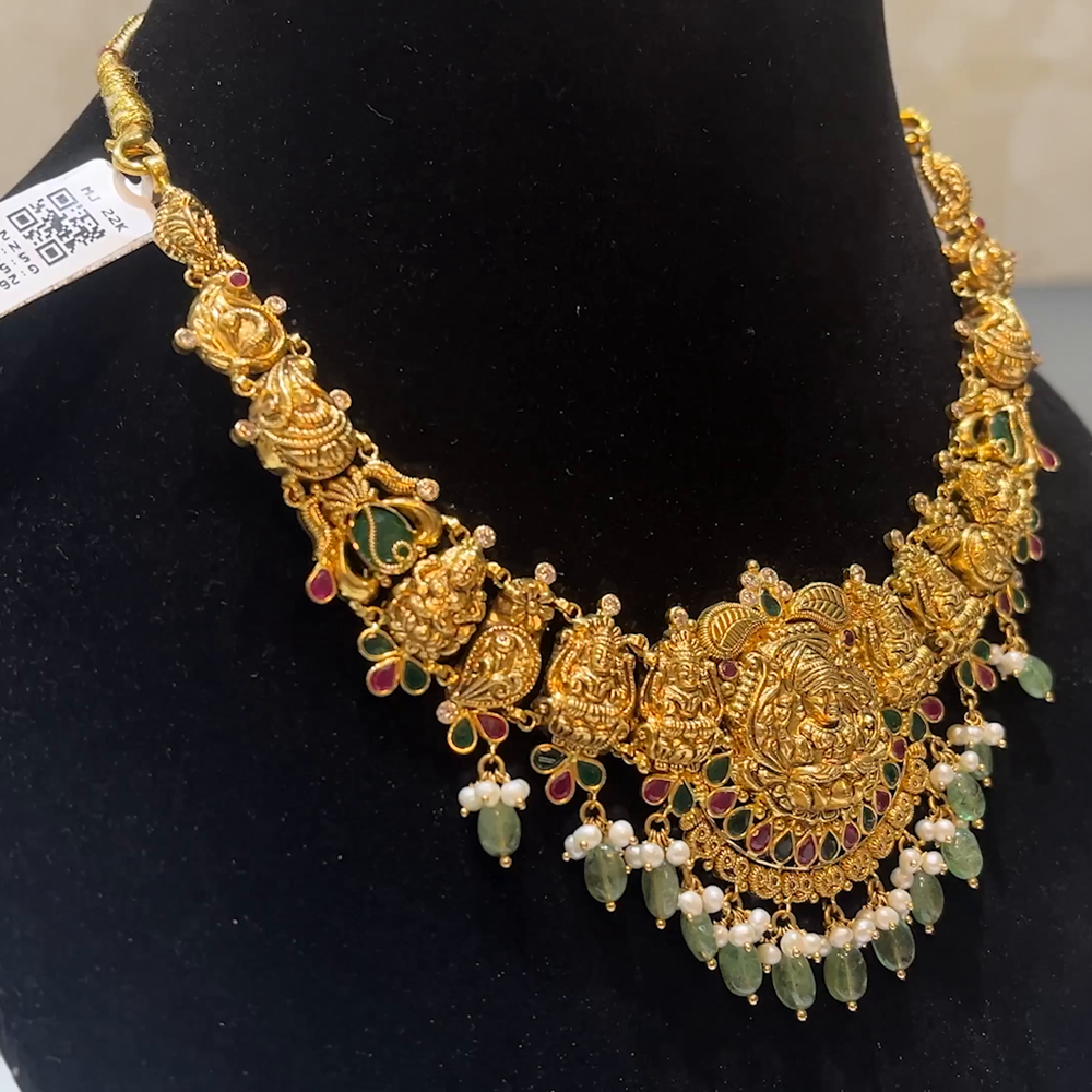 MUKUNDA JEWELLERS 21.05gms NECKLACE 22K Yellow Gold