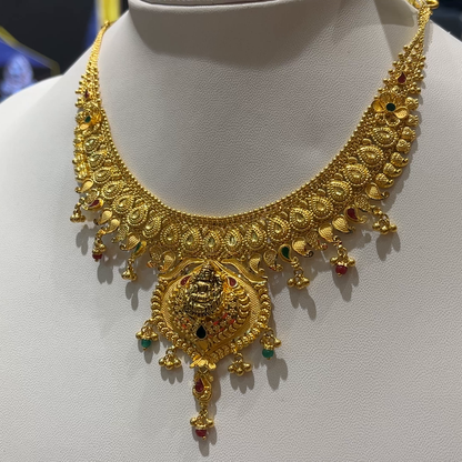 RS BROTHERS 24.025gms NECKLACE 22K Yellow Gold