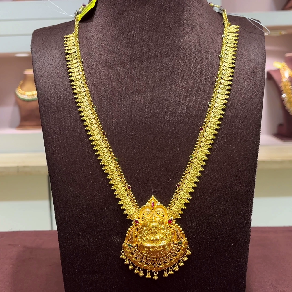 SwarnaKanchi 36.133gms HARAMS 22K Yellow Gold