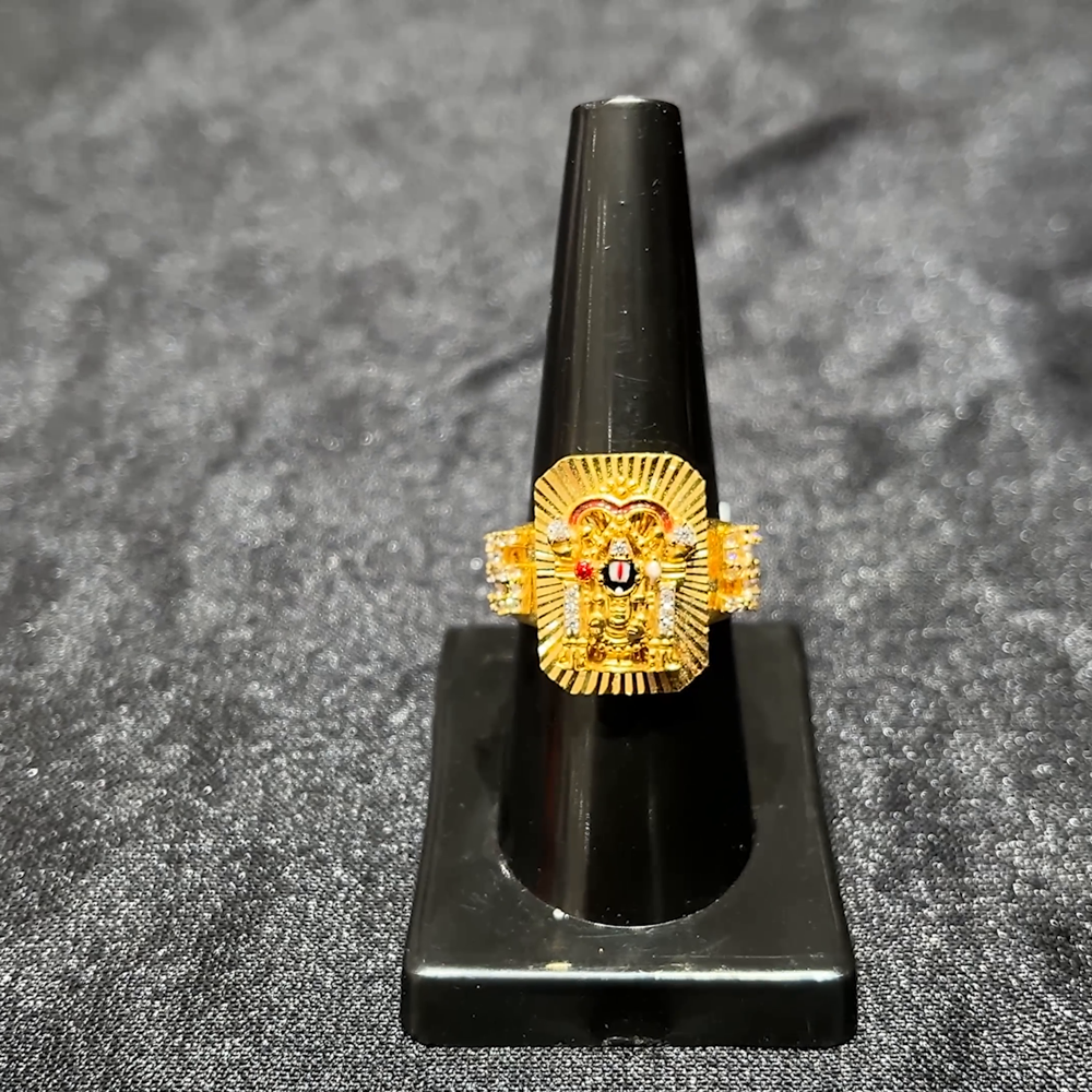 MUKUNDA JEWELLERS 12.214gms Ring 22K Yellow Gold