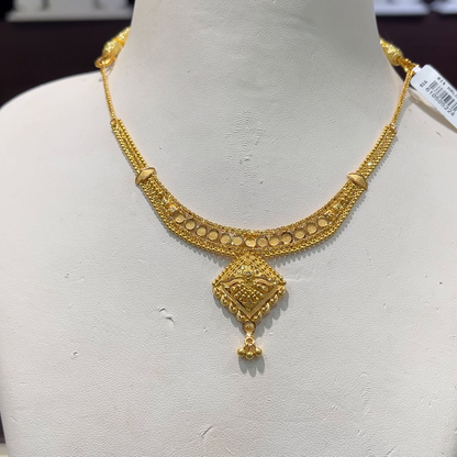 CMR 9.639gms NECKLACE 22K Yellow Gold