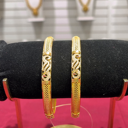 SOUTH INDIA 26.002gms BANGLES 22K Yellow Gold