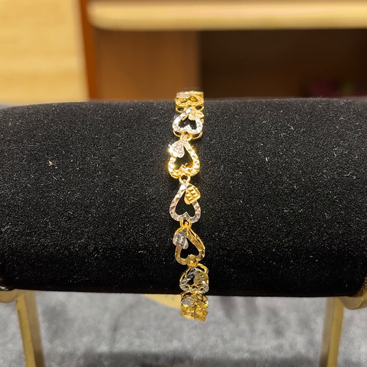 Chennai Shopping Mall 6.7gms Bracelets 22K Yellow Gold