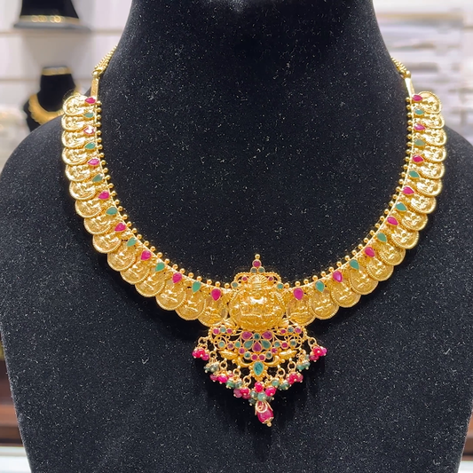 SOUTH INDIA 32.26gms NECKLACE 22K Yellow Gold