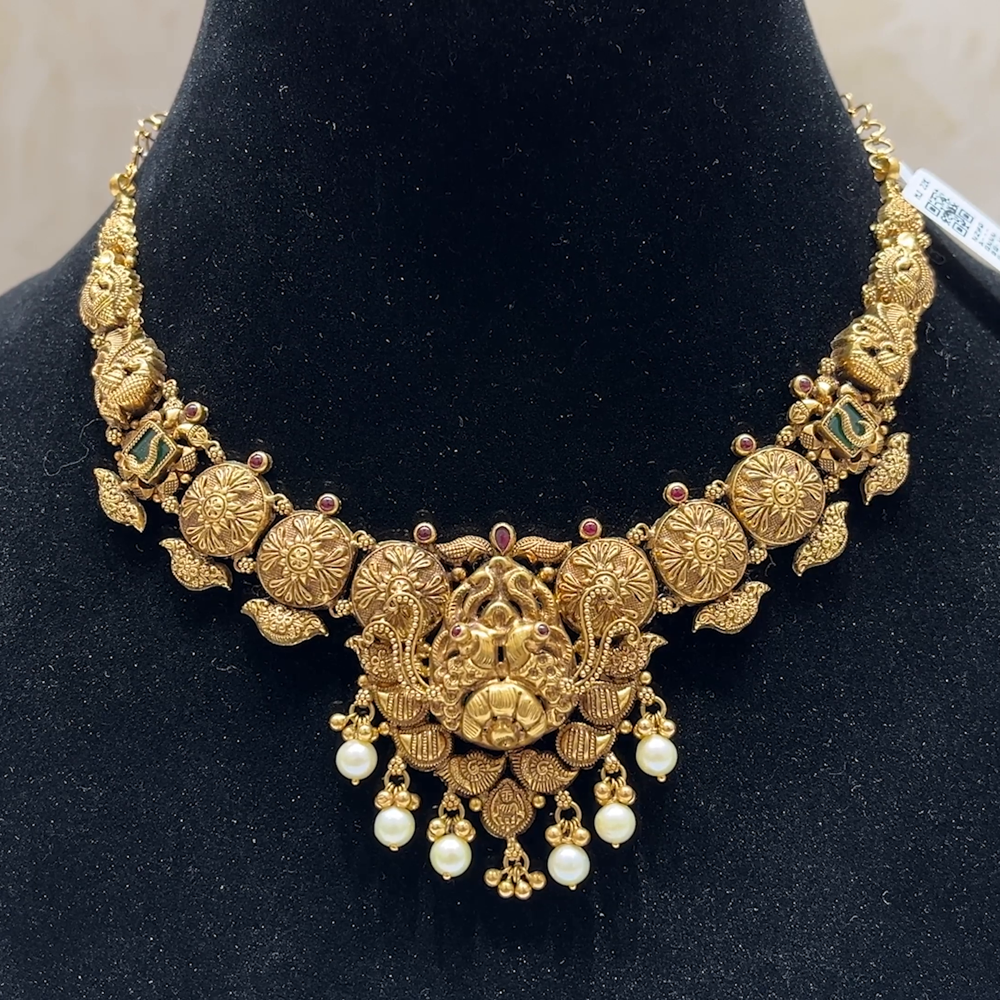 MUKUNDA JEWELLERS 20.72gms NECKLACE 22K Yellow Gold