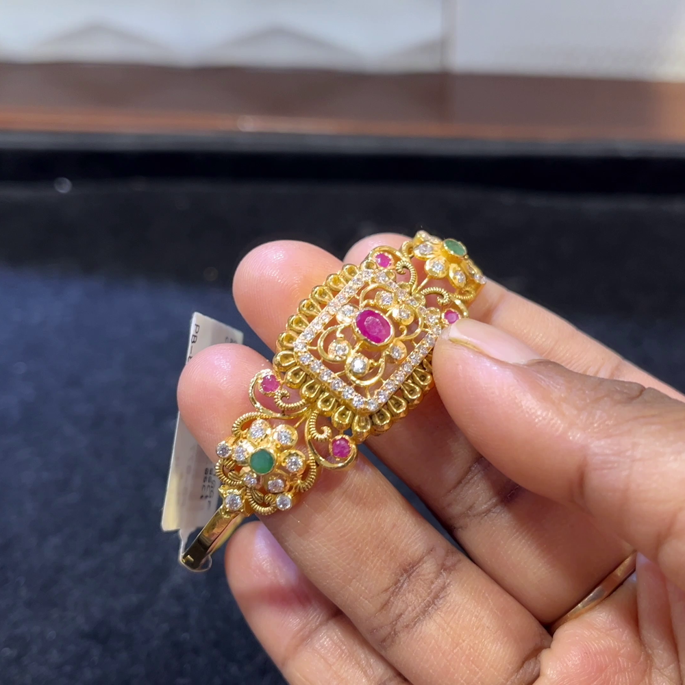 SRI RAM 13.29gms BANGLES 22K Yellow Gold