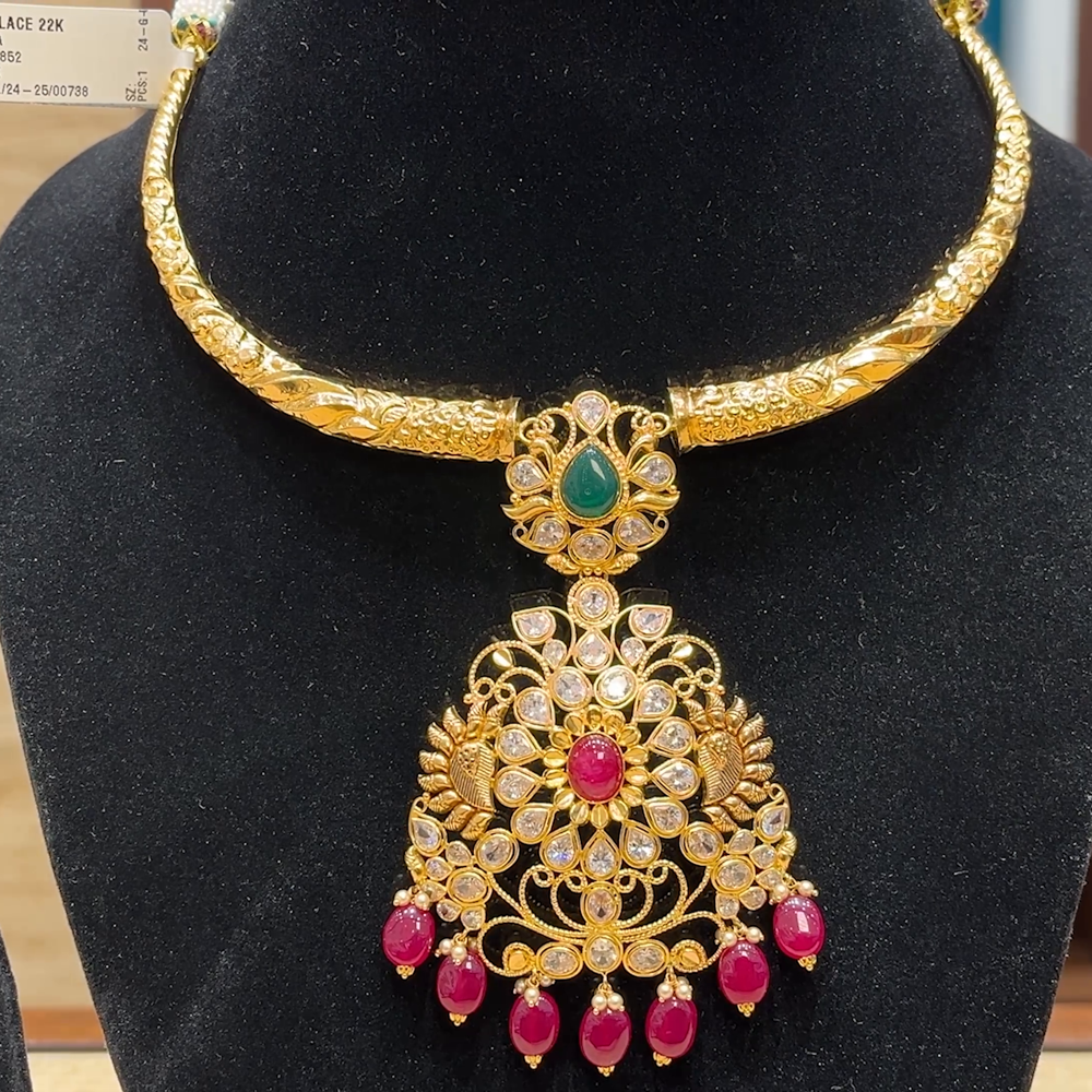 Chennai Shopping Mall 19.71gms NECKLACE 22K Yellow Gold