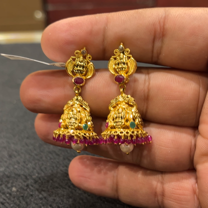 CHANDANA Brothers 9.602gms EARRINGS 22K Yellow Gold