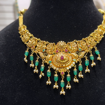 SOUTH INDIA 13.459gms NECKLACE 22K Yellow Gold