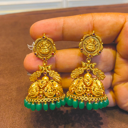 SRI RAM 20.858gms EARRINGS 22K Yellow Gold