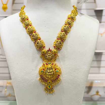 SOUTH INDIA 30.215gms NECKLACE 22K Yellow Gold