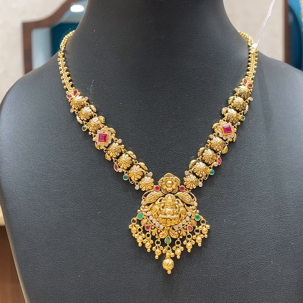 Chennai Shopping Mall 17.23gms NECKLACE 22K Yellow Gold