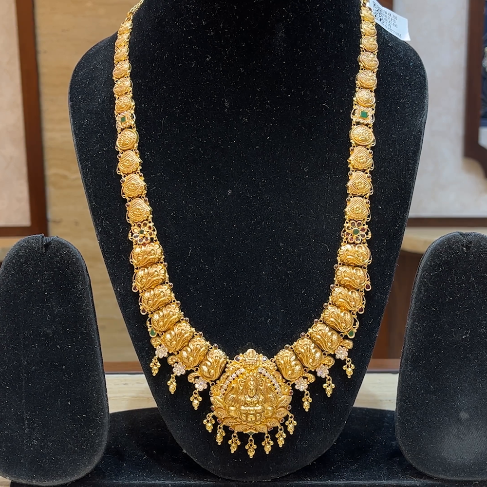 Chennai Shopping Mall 42.49gms HARAMS 22K Yellow Gold