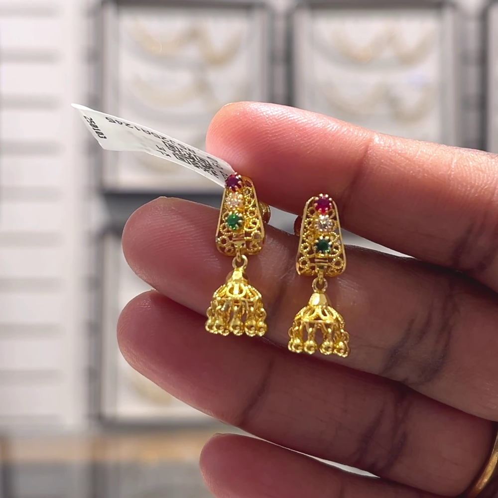 [make to order] 3.379gms EARRINGS 22K