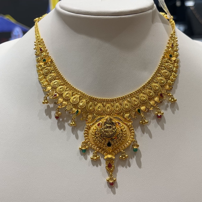 RS BROTHERS 24.025gms NECKLACE 22K Yellow Gold