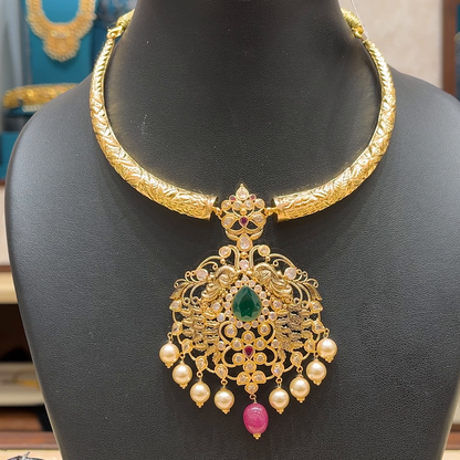 Chennai Shopping Mall 21.84gms NECKLACE 22K Yellow Gold