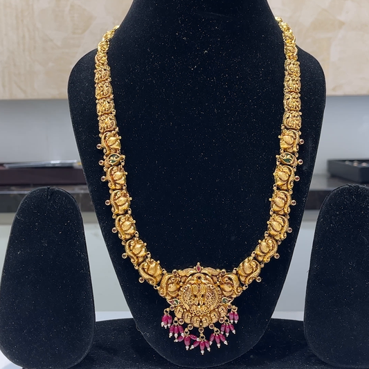 MUKUNDA JEWELLERS 43.412gms HARAMS 22K Yellow Gold