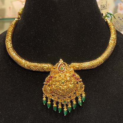 Anu Jewellers 19.769gms NECKLACE 22K Yellow Gold