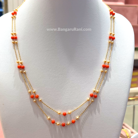 [make to order] 3.96gms NECKLACE 22K