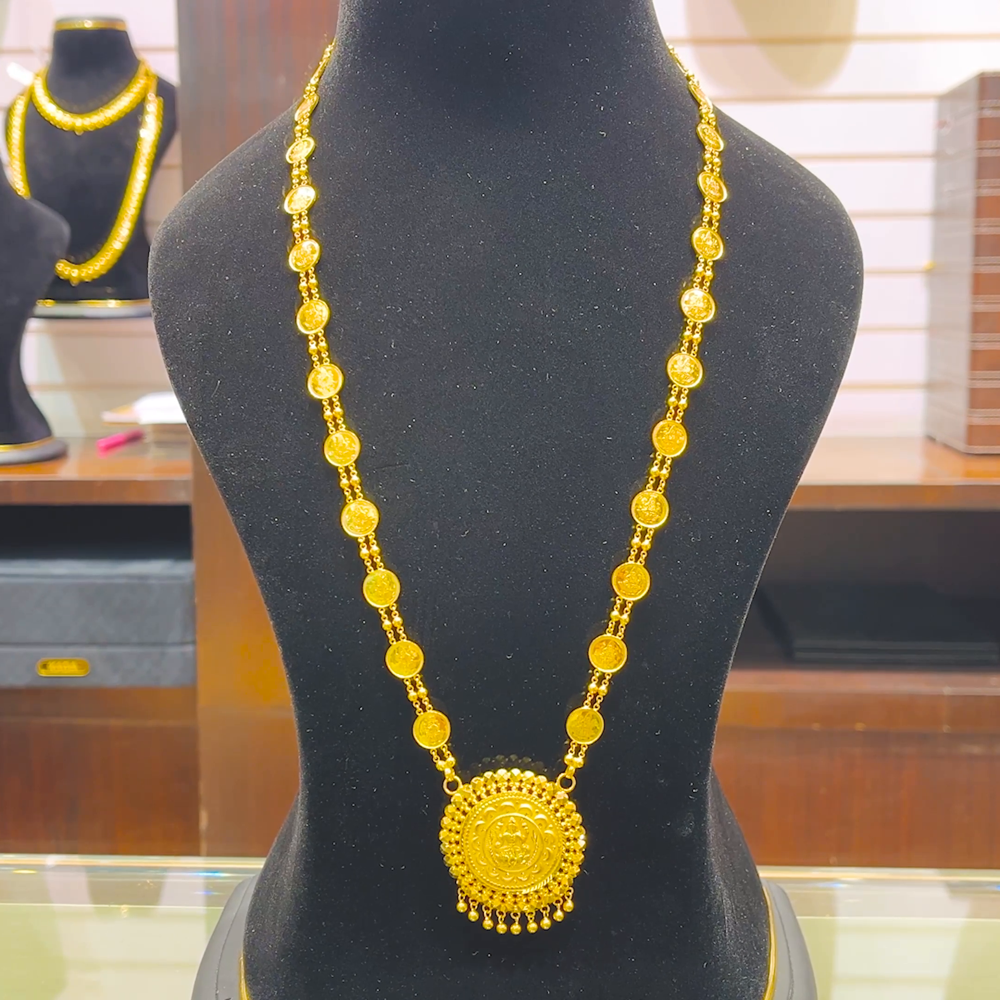 SOUTH INDIA 17.982gms HARAMS 22K Yellow Gold