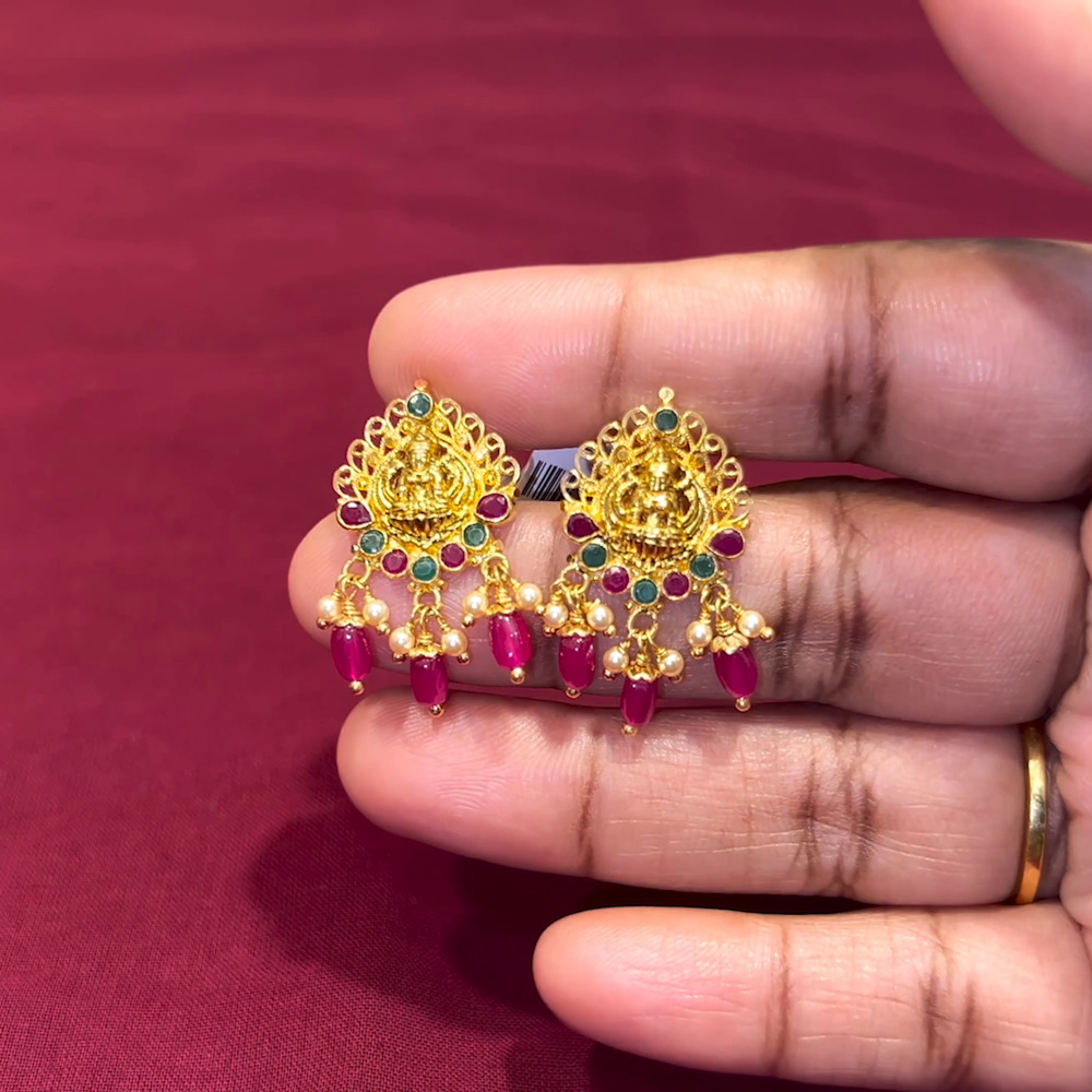 Anu Jewellers 4.895gms EARRINGS 22K Yellow Gold