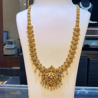 SOUTH INDIA 34.605gms HARAMS 22K Yellow Gold