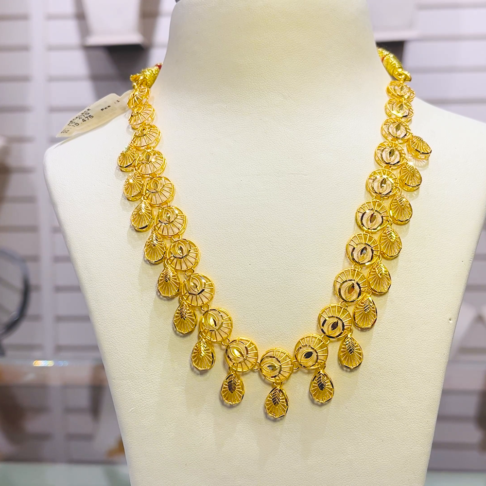 SOUTH INDIA 15.47gms NECKLACE 22K Yellow Gold