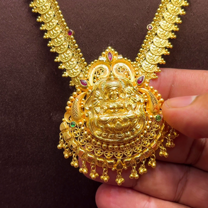 SwarnaKanchi 36.133gms HARAMS 22K Yellow Gold