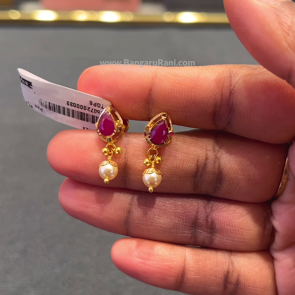 [make to order] 2.3gms EARRINGS 22K