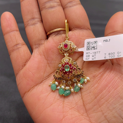 Anu Jewellers 6.7gms Papitabilla 22K Yellow Gold