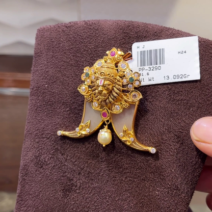 SRI RAM 13.092gms Pendent 22K Nakshi